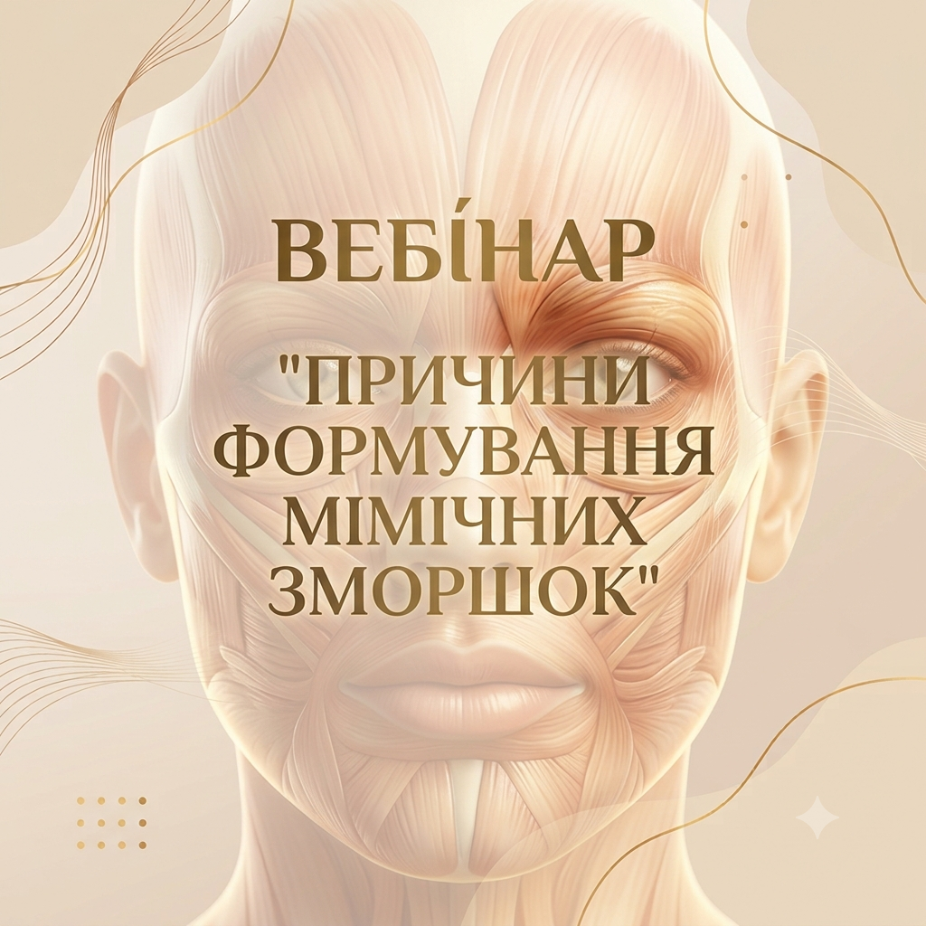 Вебінар " Причини формування мімічних зморшок"