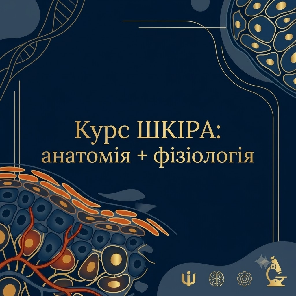 Курс ШКІРА: анатомія + фізіологія