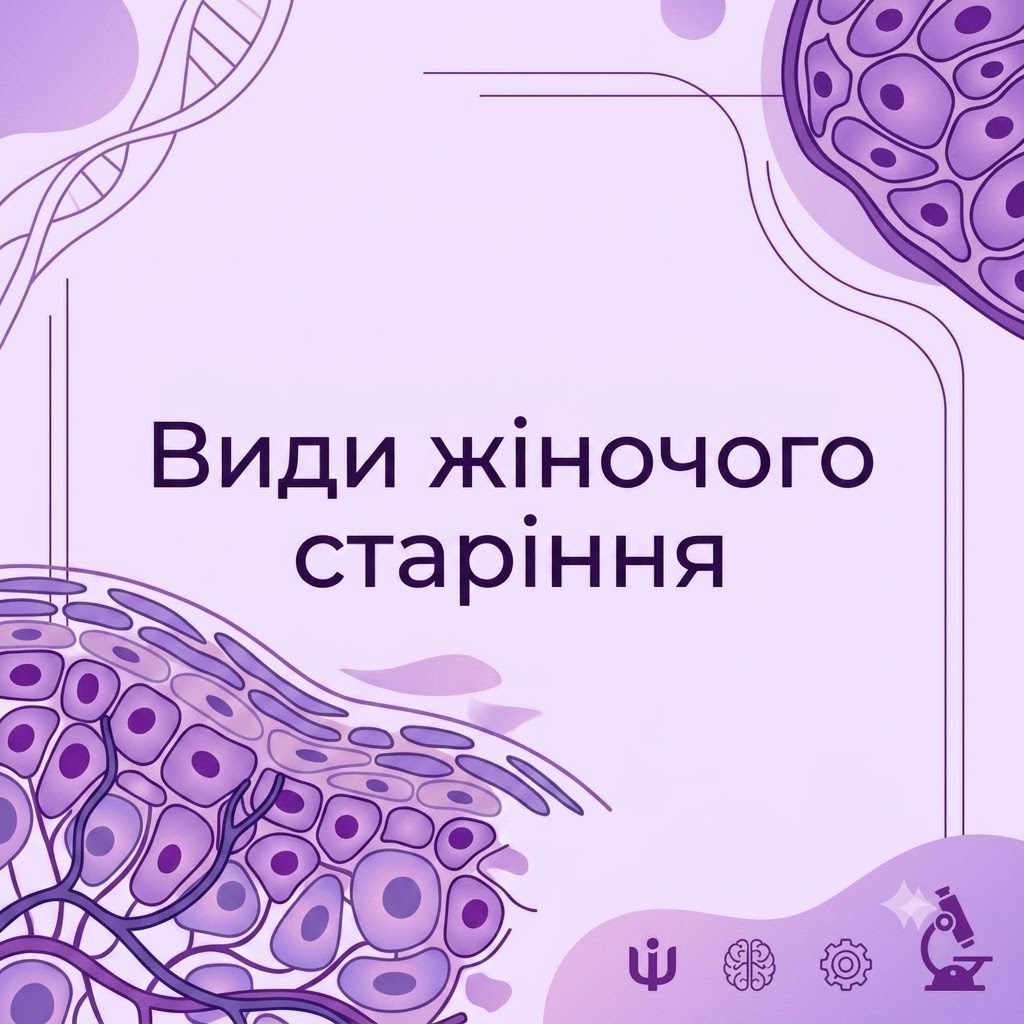 Вебінар "Види жіночого старіння"